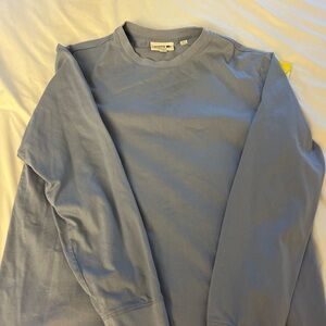 Lacoste Blue Long Sleeve Tee